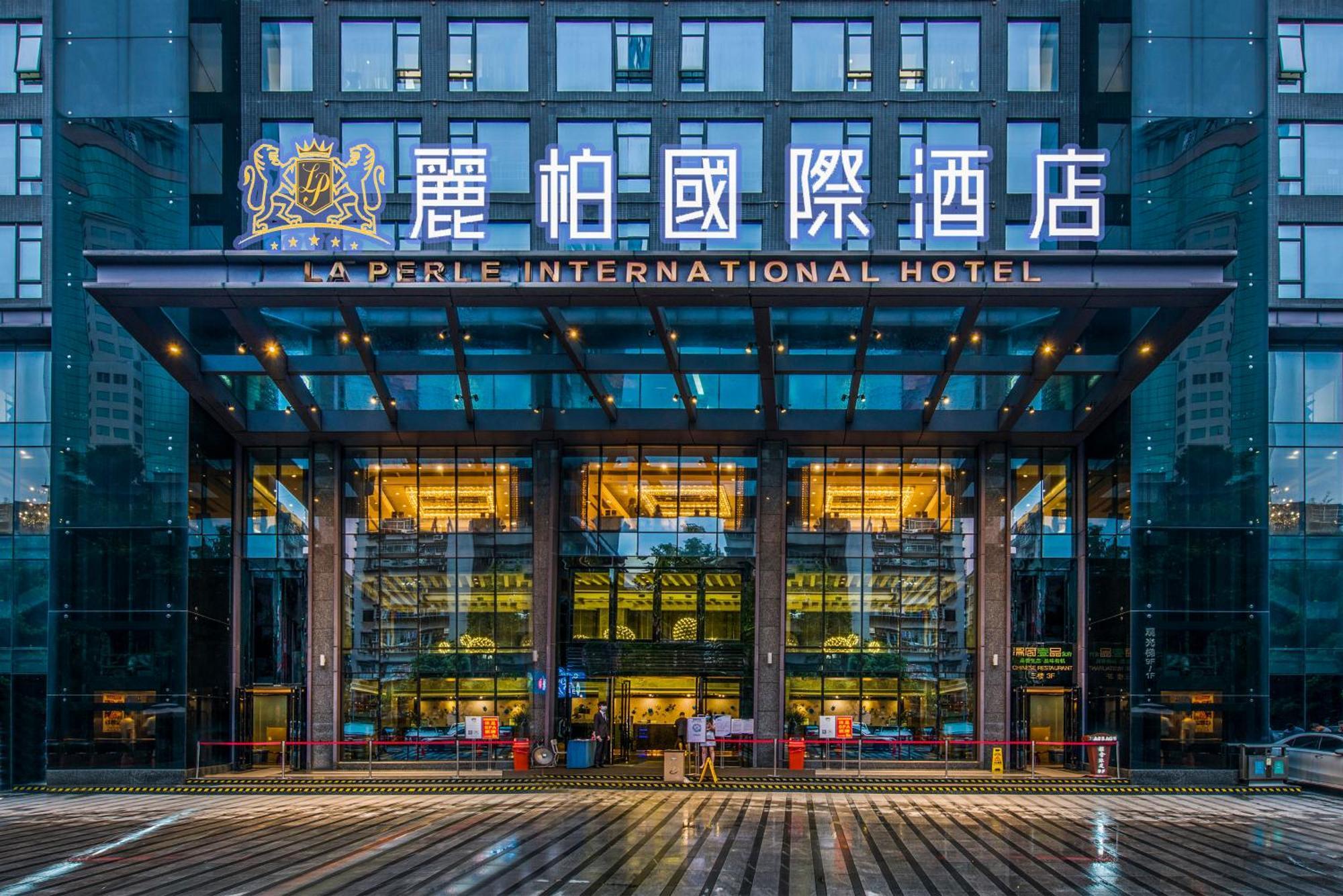 La Perle International Hotel Canton Esterno foto